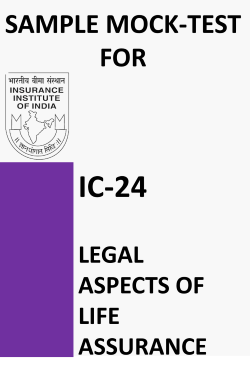 IC-24 Legal Aspects of Life Insurance