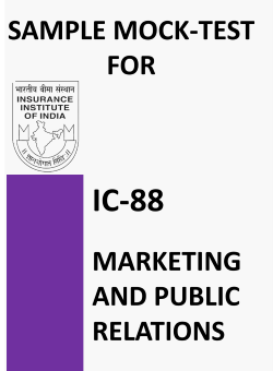 IC-88 Marketing and Public Relation