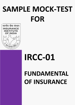 IRCC-01 Fundamentals of Insurance